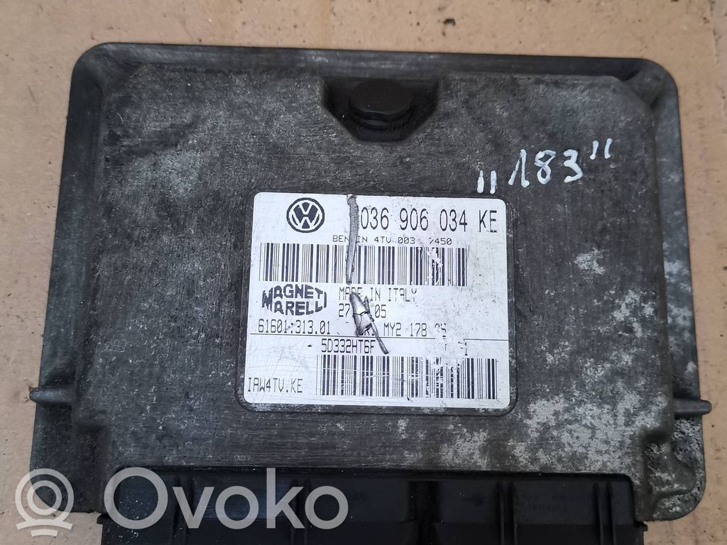 Skoda Fabia Mk1 (6Y) Engine control unit/module 