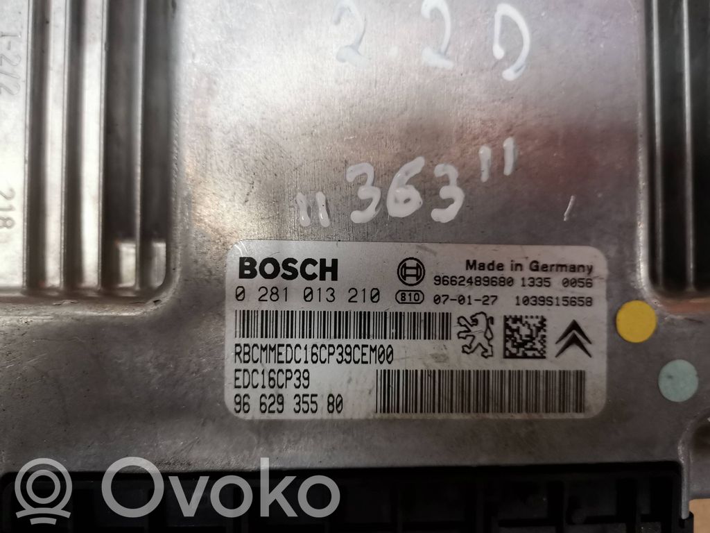Citroen C5 Engine control unit/module 