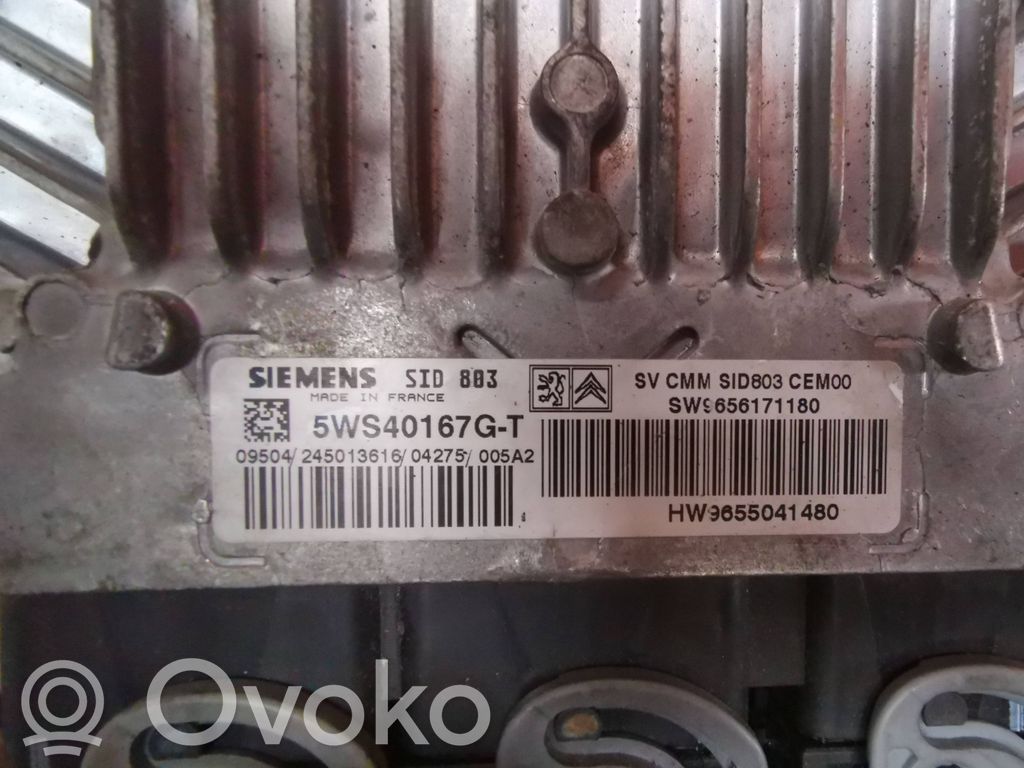 Peugeot 407 Engine control unit/module 