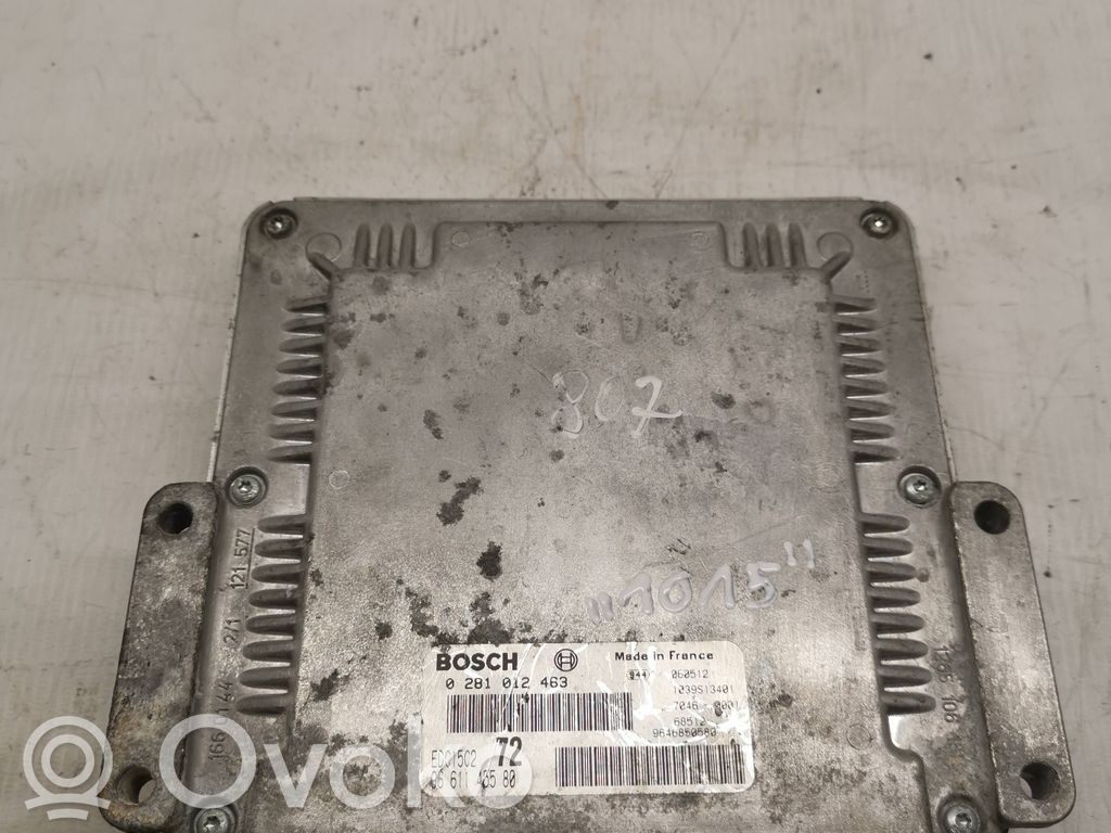 Peugeot 807 Engine control unit/module 