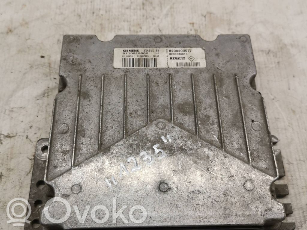 Renault Laguna II Engine control unit/module 