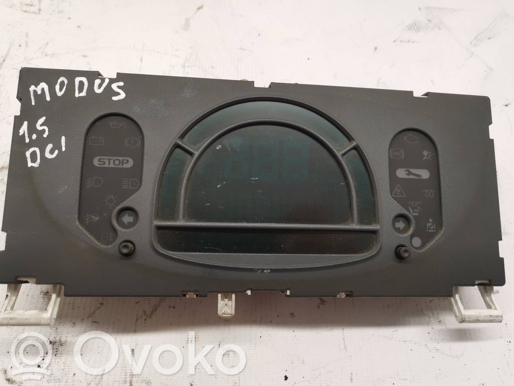 Renault Modus Speedometer (instrument cluster) 