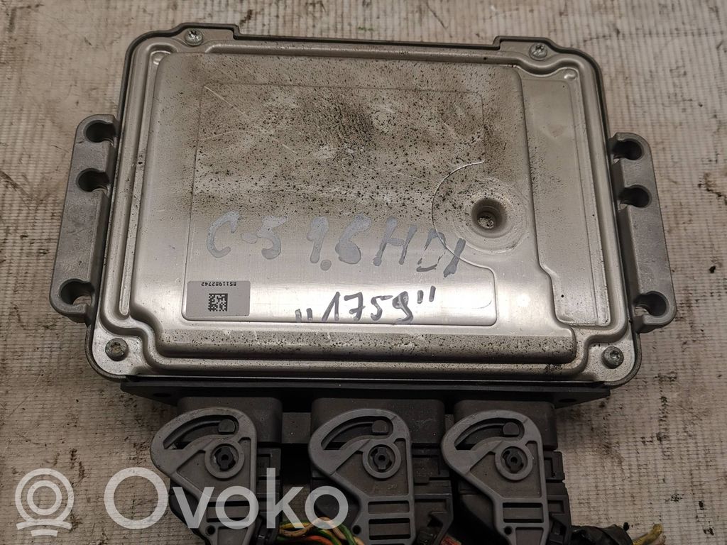 Engine control unit/module   9653958980,0281012987,9661971380