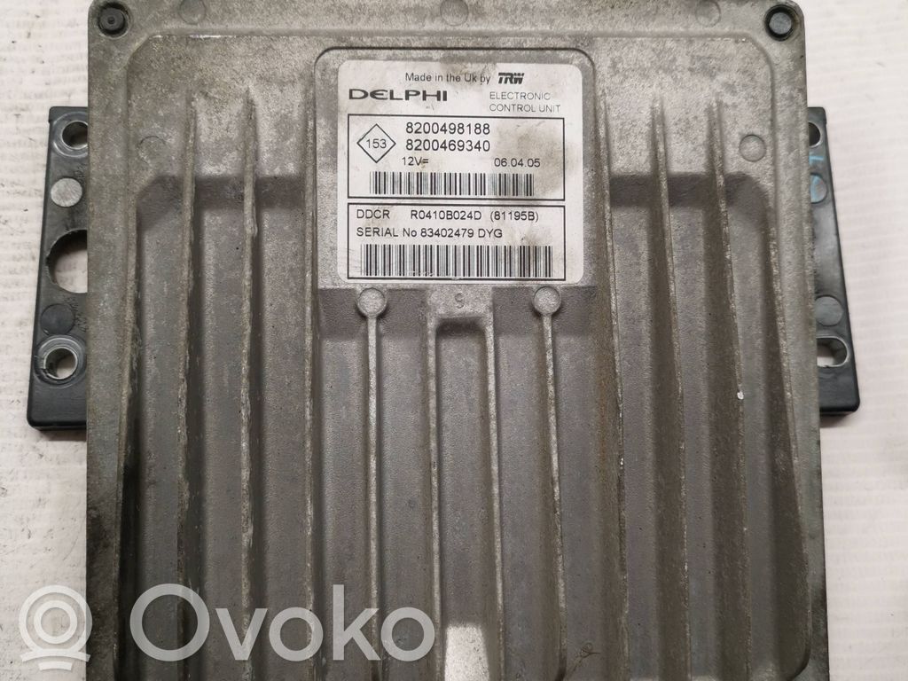 Renault Megane II Engine control unit/module 