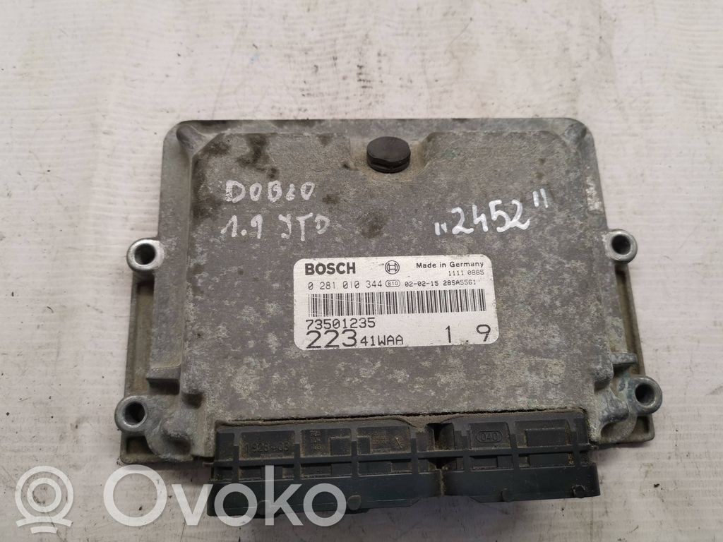 Fiat Doblo Sterownik / Moduł ECU 