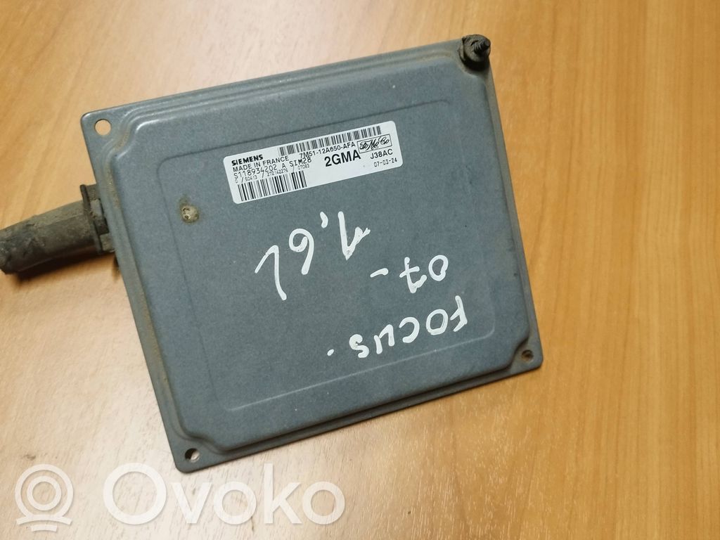 Engine control unit/module   7M5112A650AFA,S118934202A