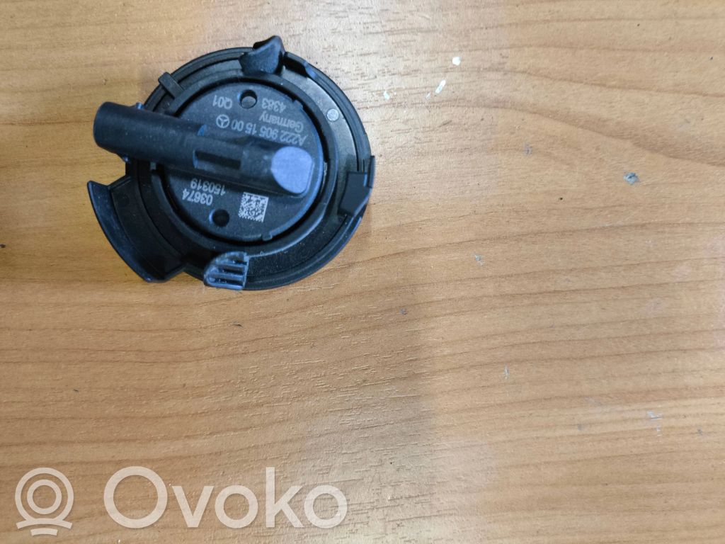Mercedes-Benz C W205 Airbag deployment crash/impact sensor 