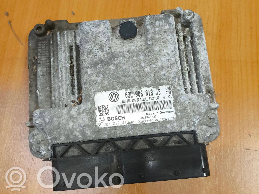 Skoda Superb B6 (3T) Engine control unit/module 
