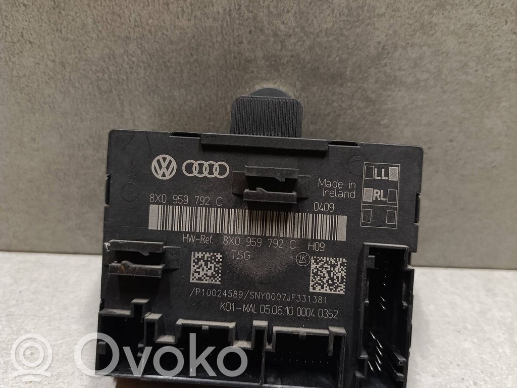 Skoda Superb B6 (3T) Door control unit/module 