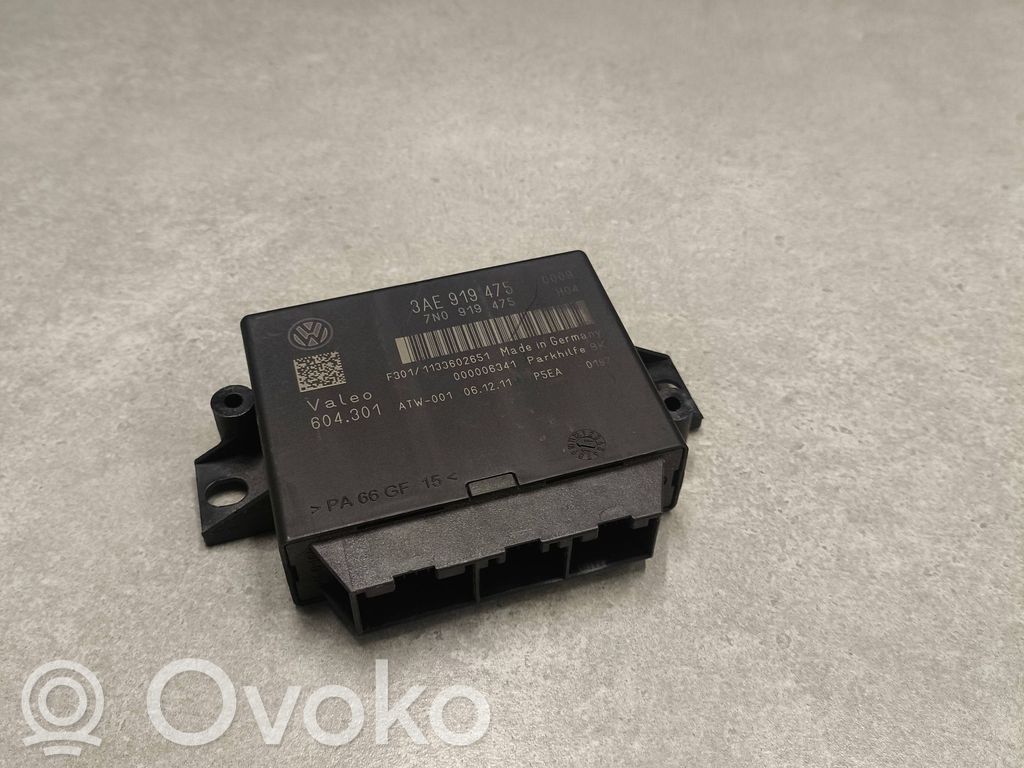 Volkswagen PASSAT B7 Parking PDC control unit/module 