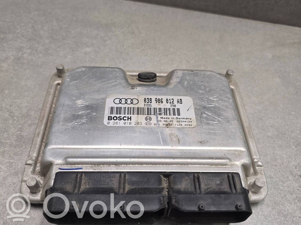 Engine control unit/module   038906012AB,28SA4184,0281010203