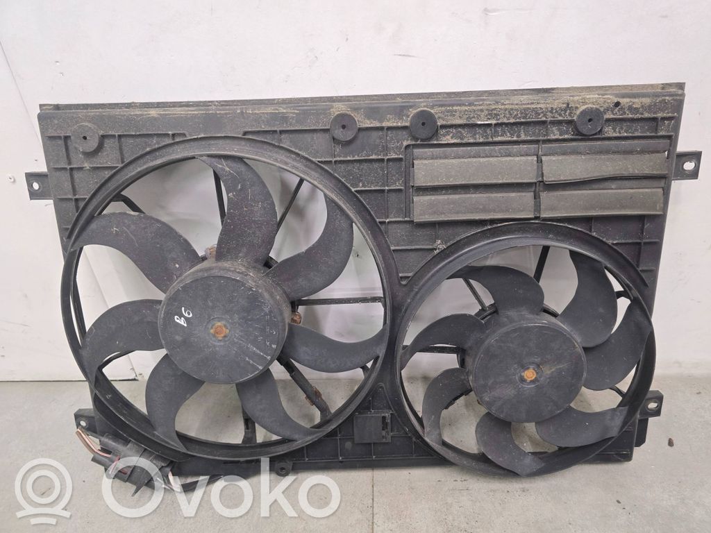 Volkswagen PASSAT B6 Elektryczny wentylator chłodnicy 
