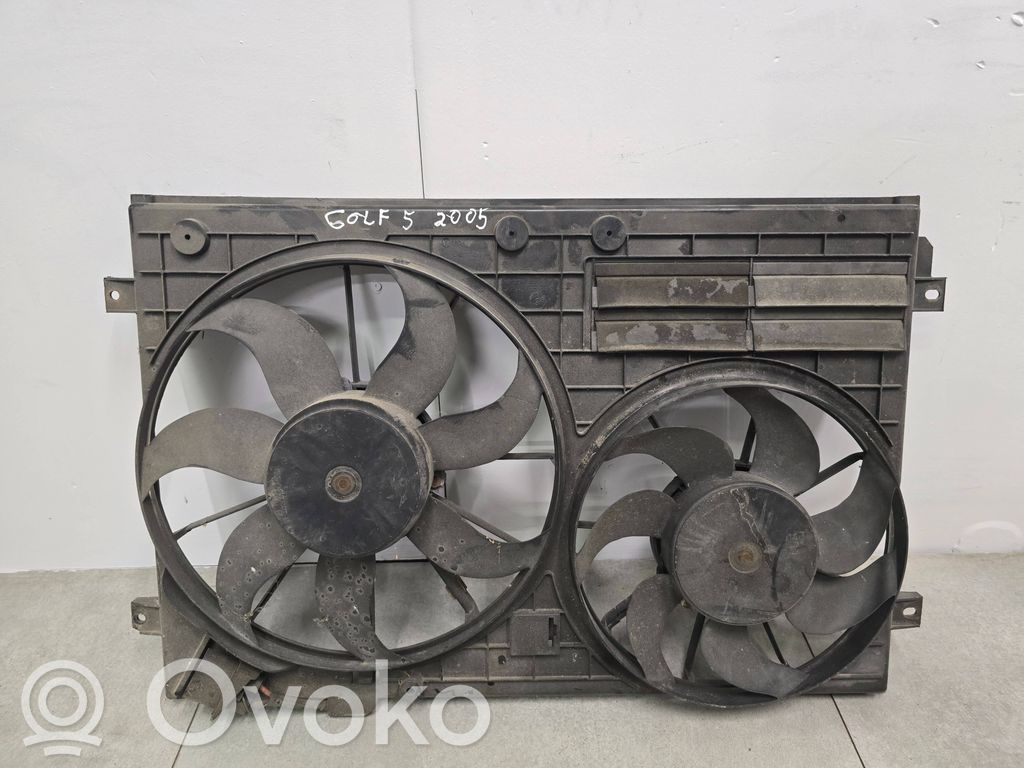 Volkswagen Golf V Elektryczny wentylator chłodnicy 