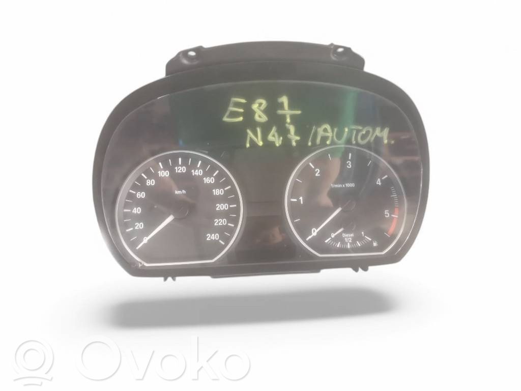 BMW 1 E81 E87 Speedometer (instrument cluster) 