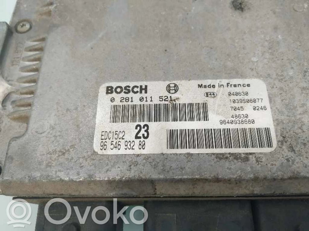 Citroen Xsara Picasso Engine control unit/module 