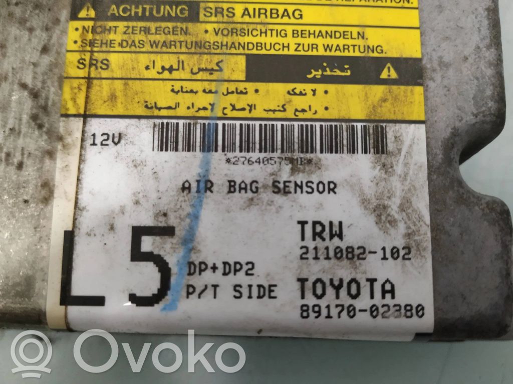 Toyota Corolla E120 E130 Airbag control unit/module 
