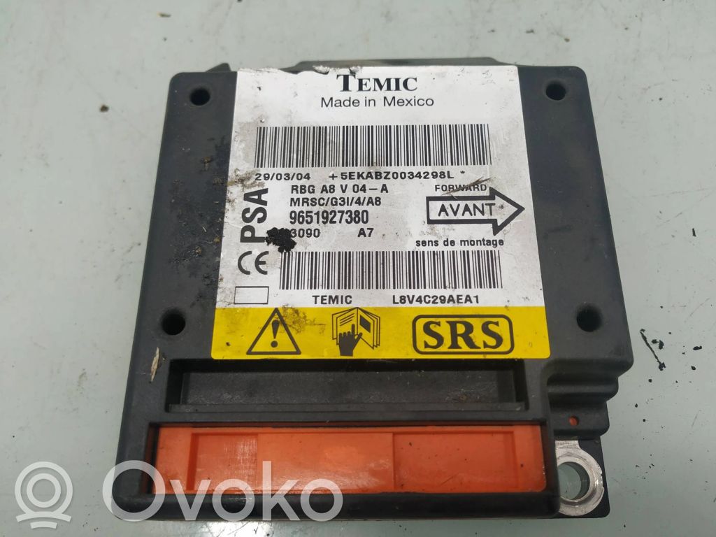 Citroen C3 Airbag control unit/module 