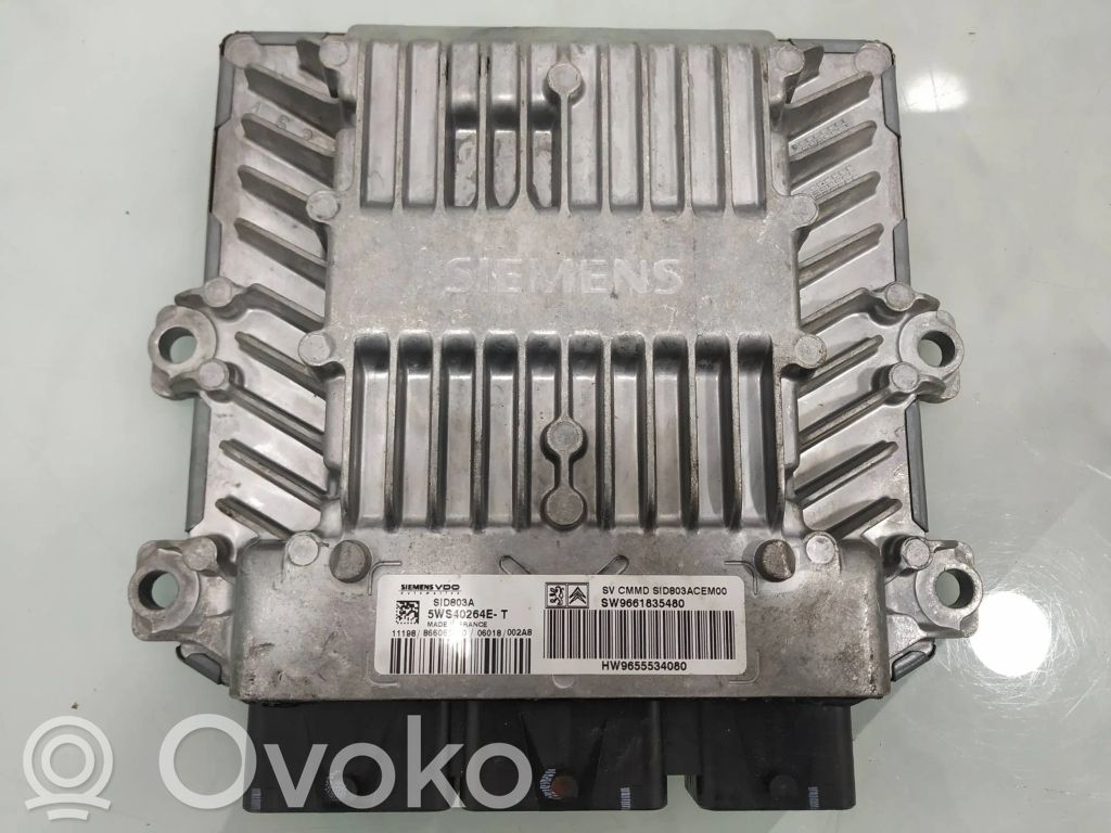 Peugeot 407 Engine control unit/module 