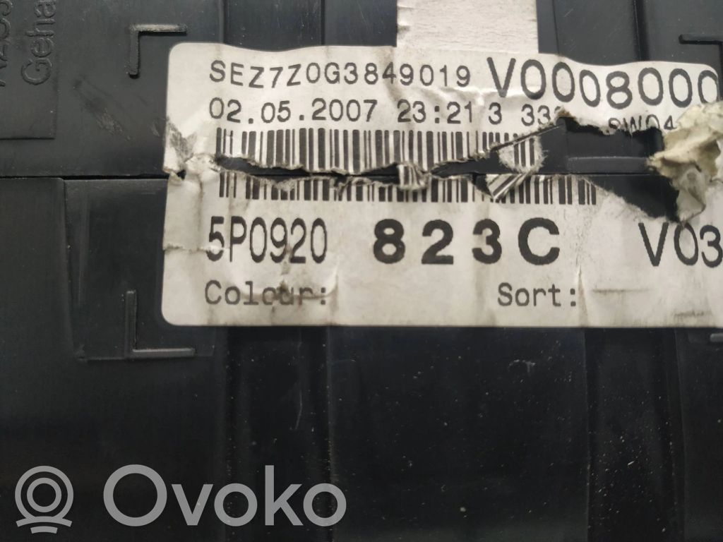 Seat Altea XL Speedometer (instrument cluster) 