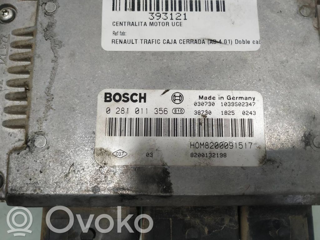 Renault Trafic II (X83) Engine control unit/module 