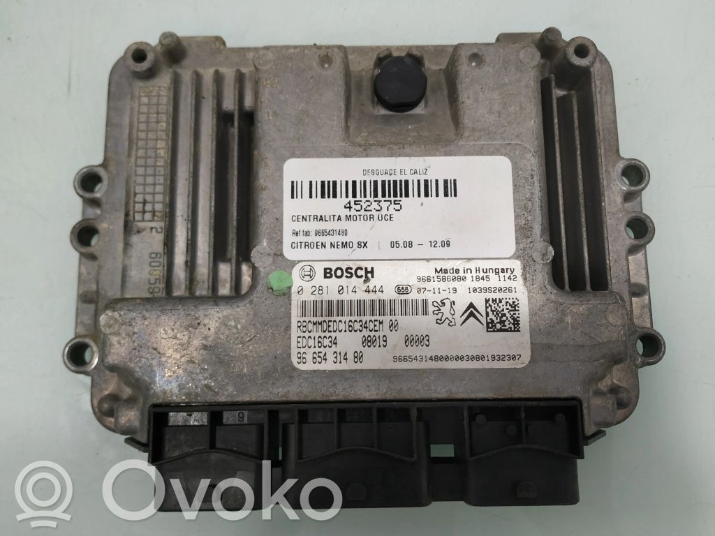 Citroen Nemo Engine control unit/module 