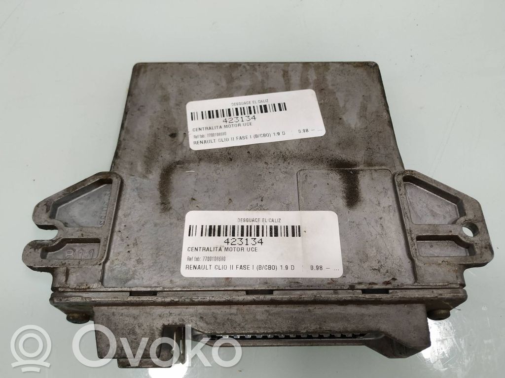 Renault Clio II Unidad de control/módulo del motor 