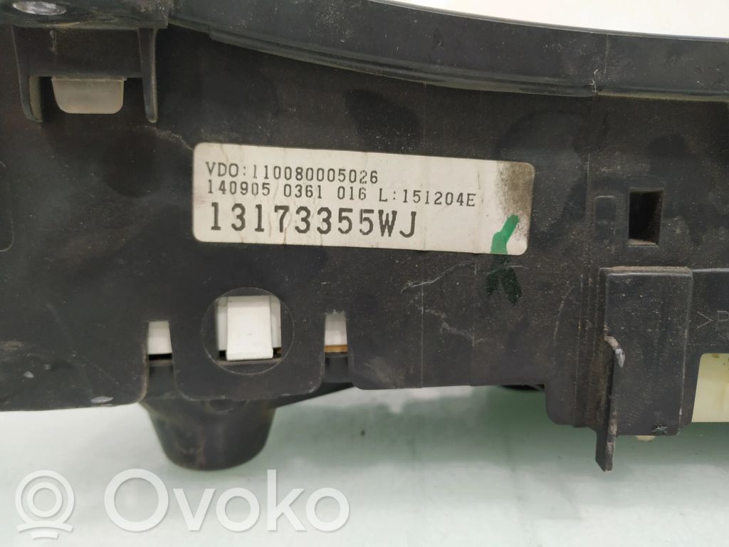 Opel Corsa C Speedometer (instrument cluster) 