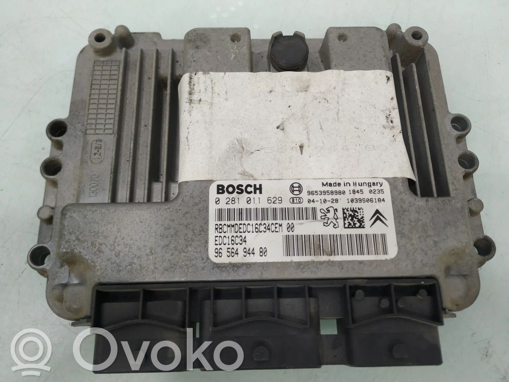 Citroen C4 I Engine control unit/module 