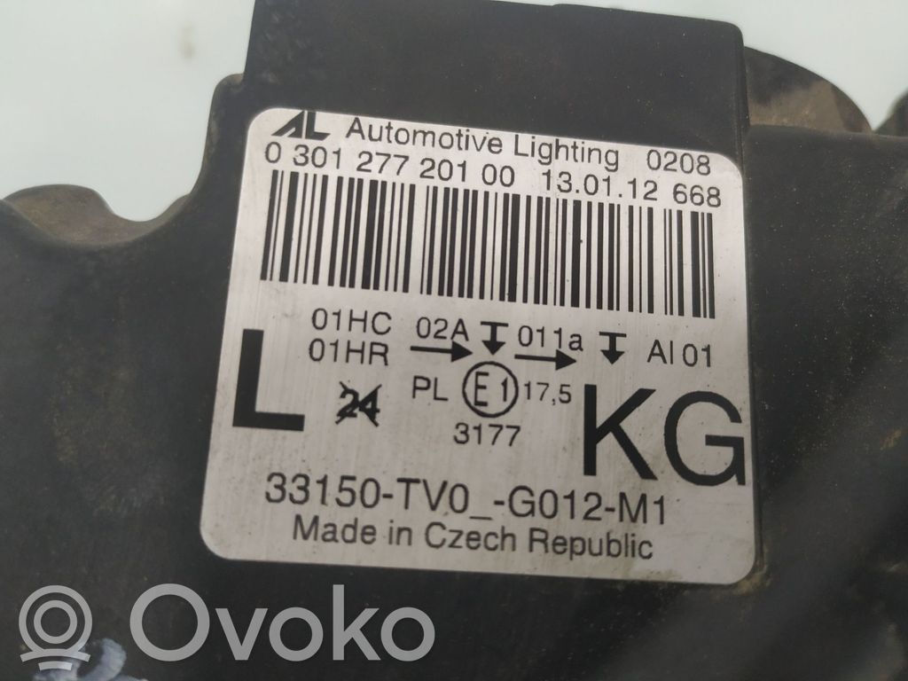 Honda Civic IX Phare frontale 