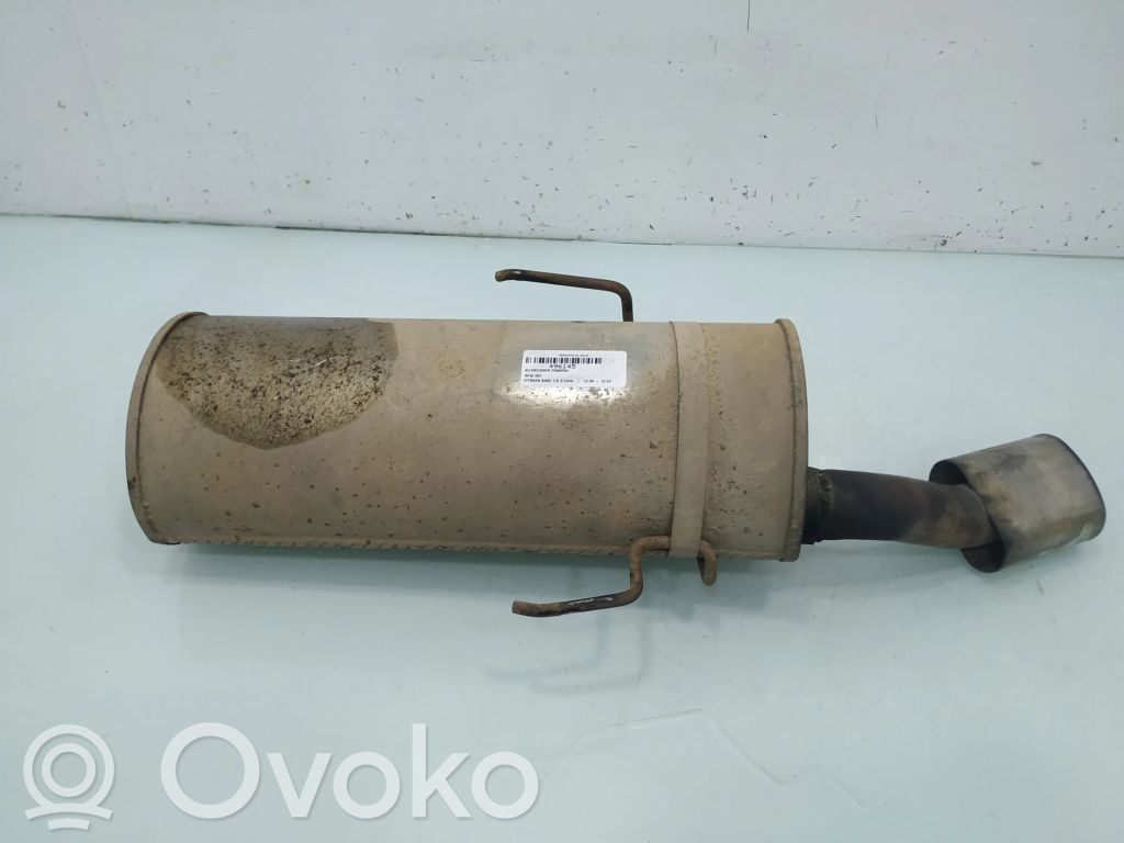Citroen Saxo Tłumik tylny / Końcowy / Wydech 