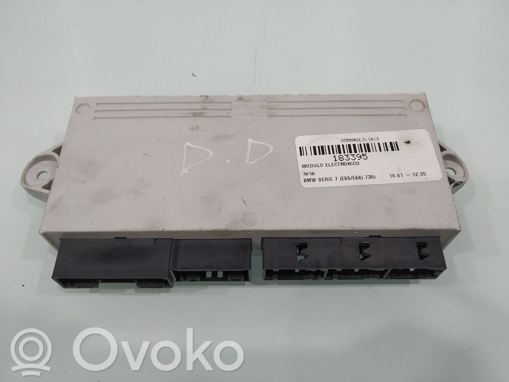 BMW 7 E65 E66 Otras unidades de control/módulos 