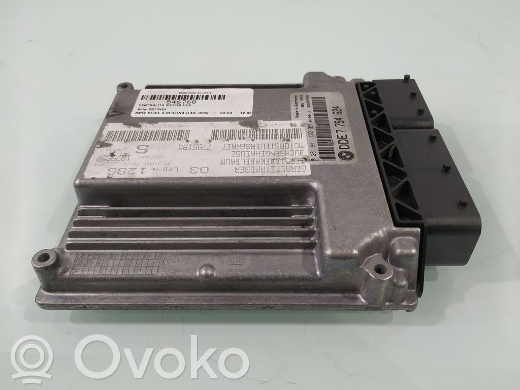 BMW 3 E46 Variklio valdymo blokas 