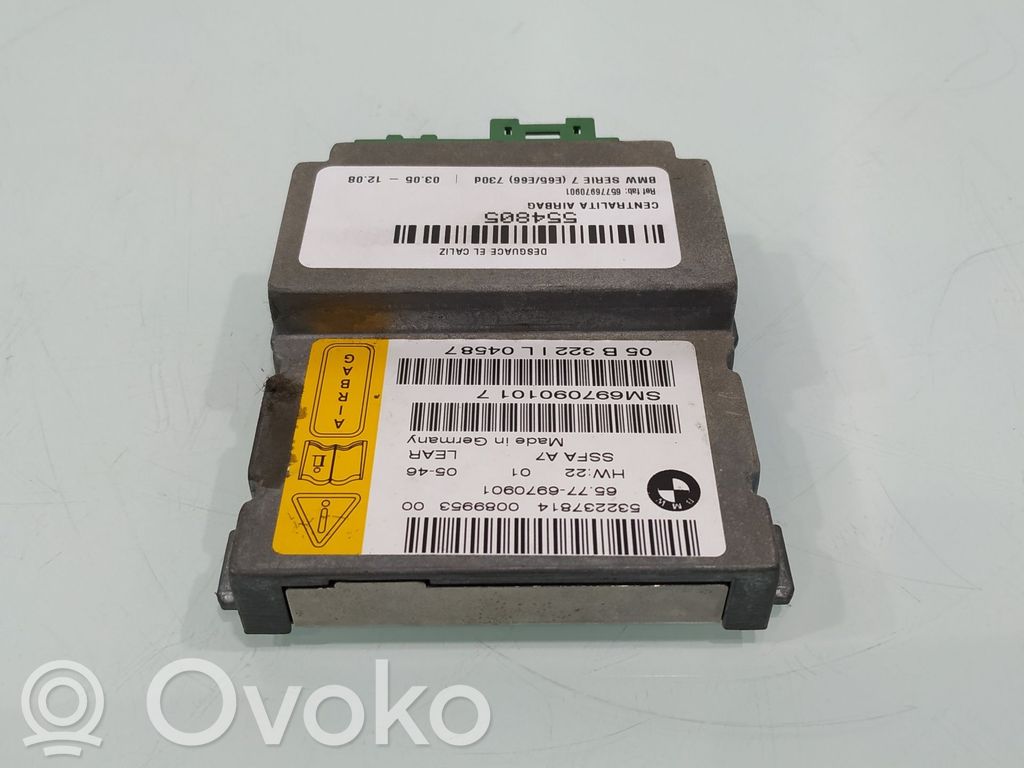 Module de contrôle airbag   65776970901