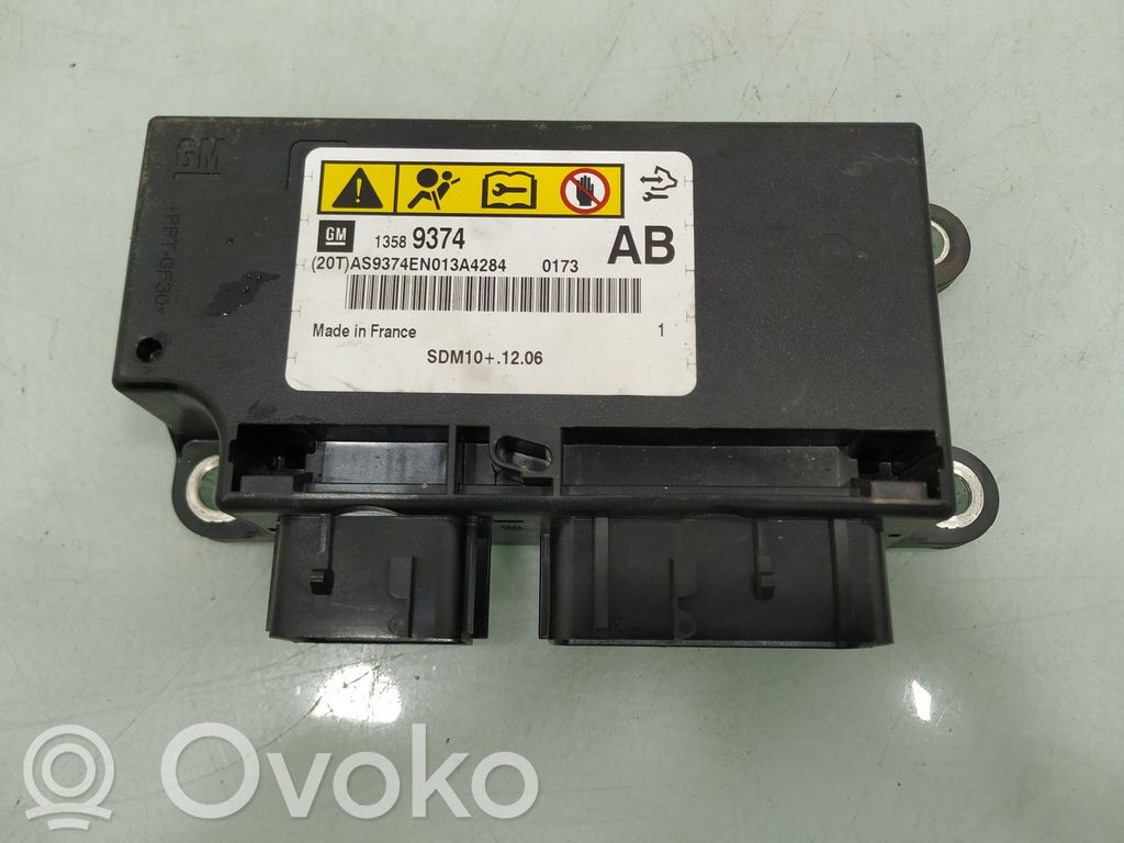 Opel Meriva B Unitate/modul de comandă airbaguri 