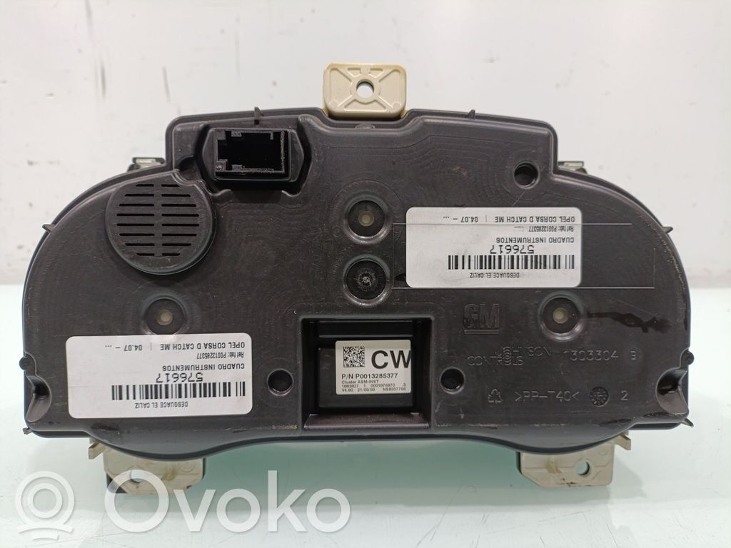 Opel Corsa D Speedometer (instrument cluster) 