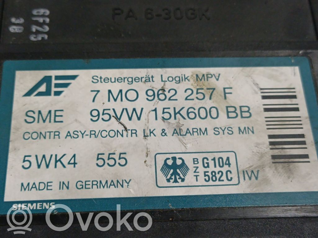 Other control units/modules   7M0962257F