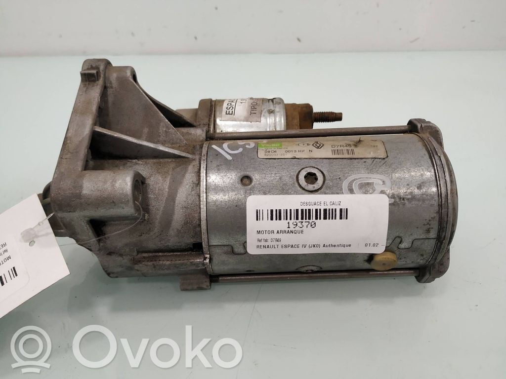 Motor de arranque   8200331251
