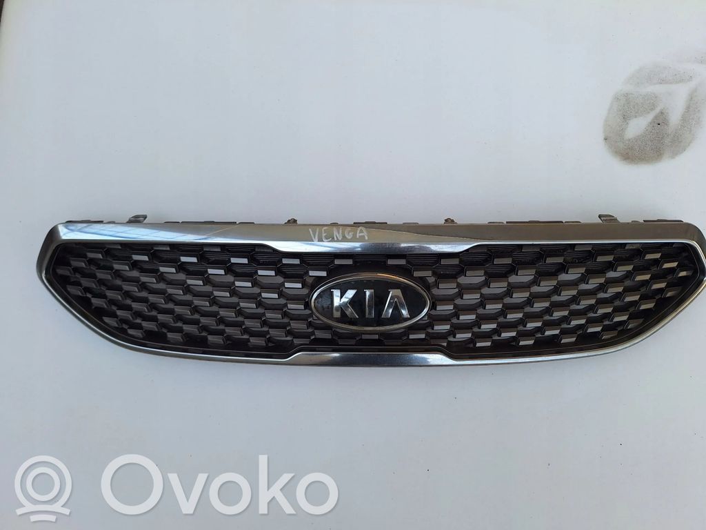 KIA Venga Rejilla superior del radiador del parachoques delantero 