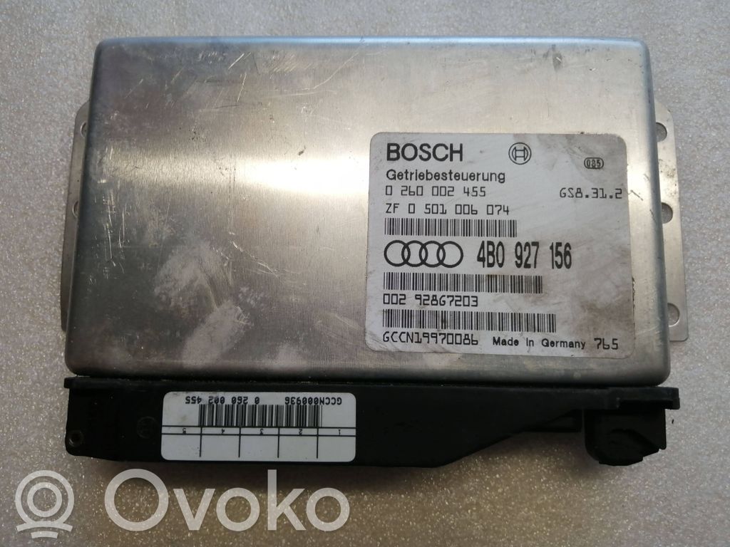Audi A6 S6 C5 4B Gearbox control unit/module 