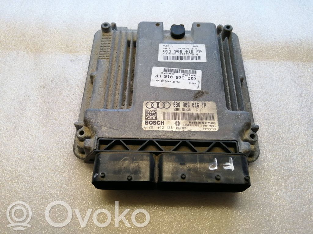 Audi A4 S4 B7 8E 8H Engine control unit/module 