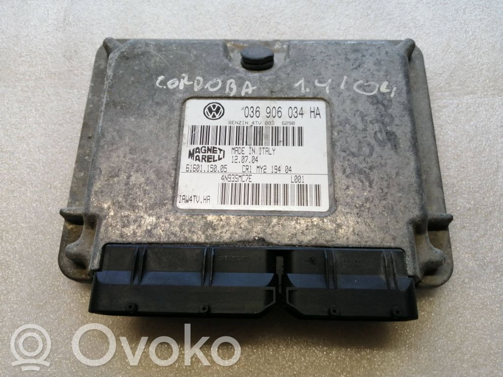 Seat Cordoba (6L) Engine control unit/module 