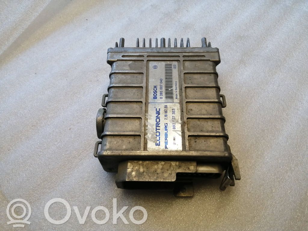 Volkswagen Golf II Engine control unit/module 