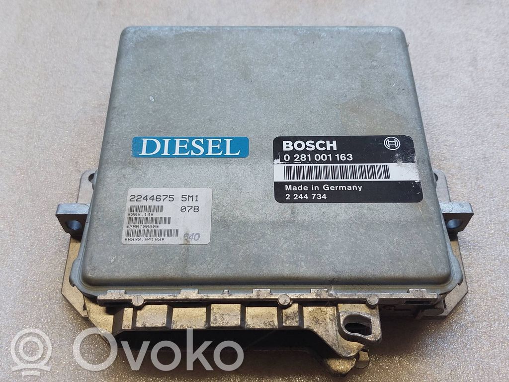 Engine control unit/module   0281001163,2244734