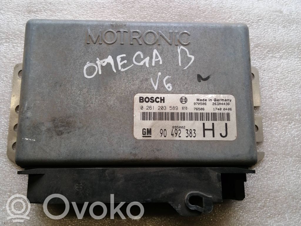 Engine control unit/module   90492383,0261203589,28SA4438