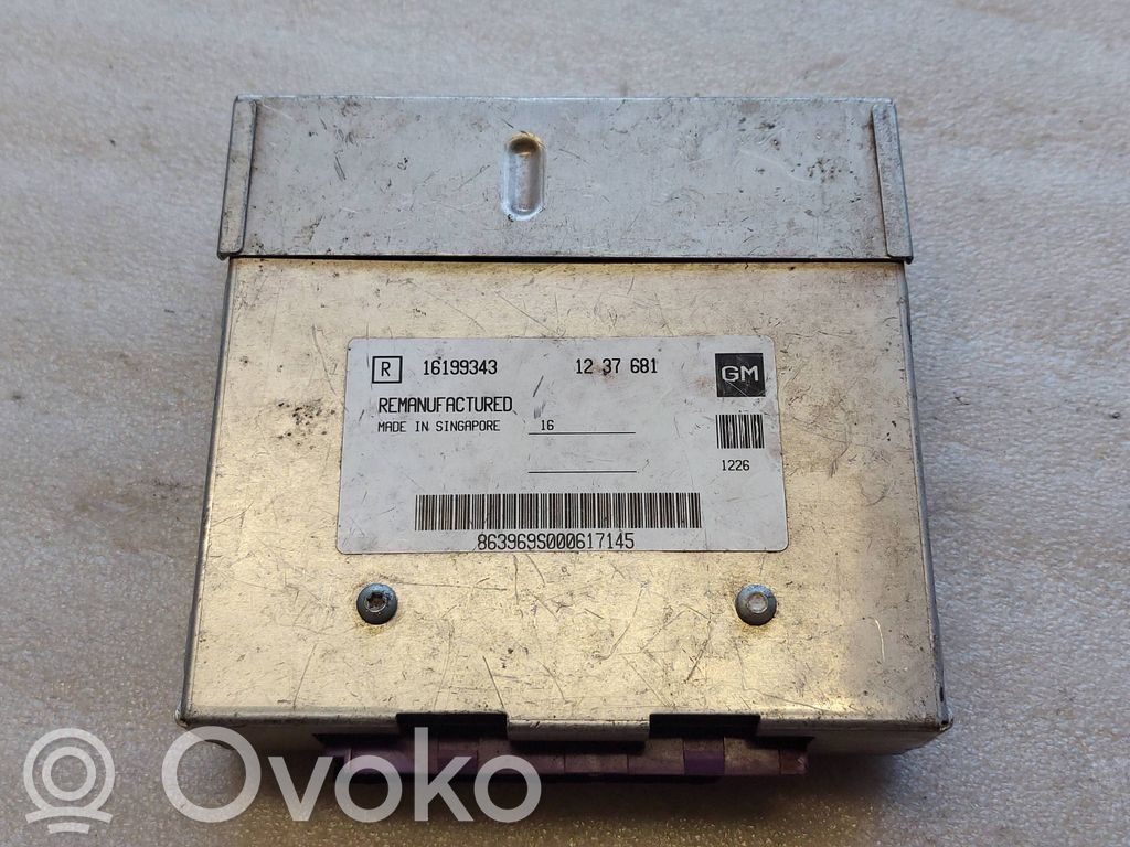 Engine control unit/module   16199343