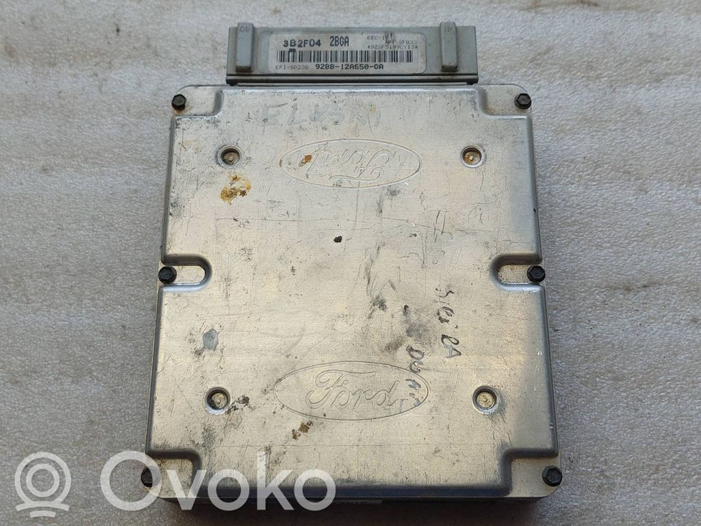Engine control unit/module   92BB12A650GA,2BGA