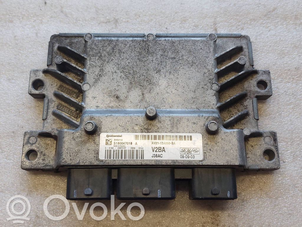 Ford Fiesta Engine control unit/module 