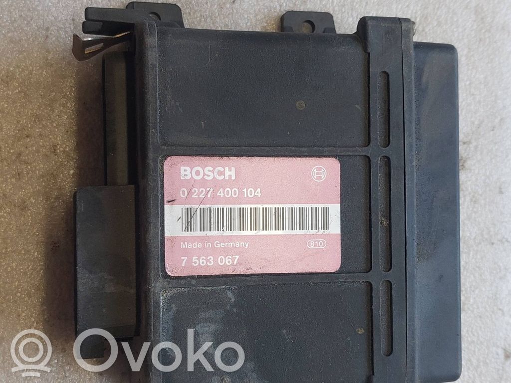 Engine control unit/module   0227400104,7563067