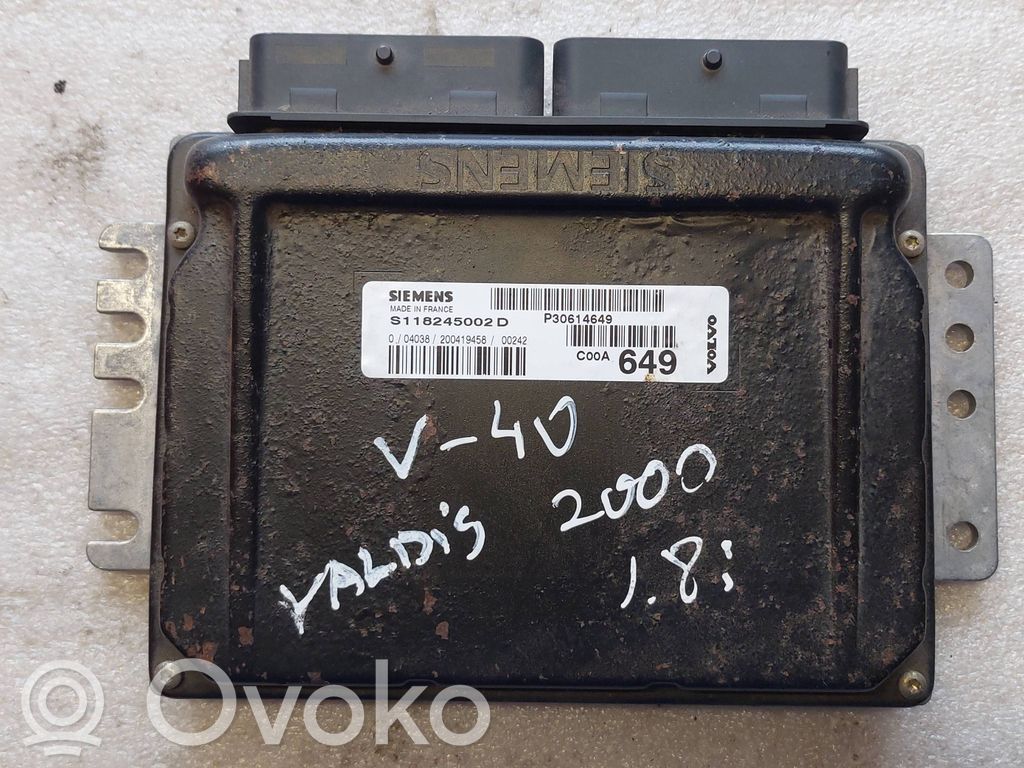 Volvo S40, V40 Other control units/modules 