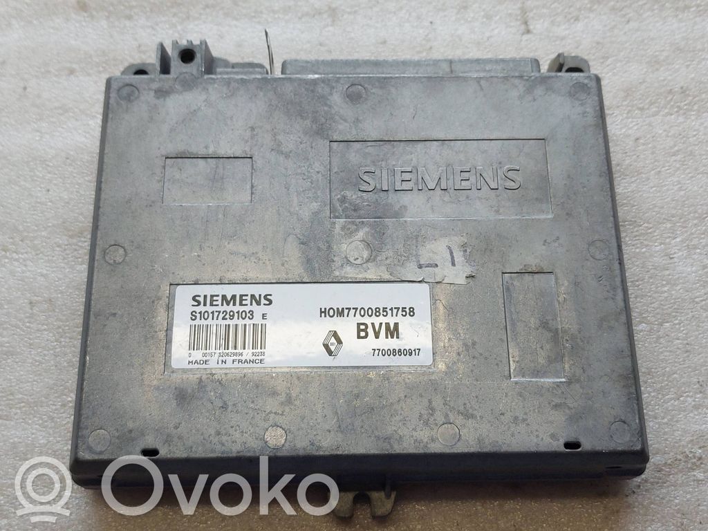 Engine control unit/module   S101729103E